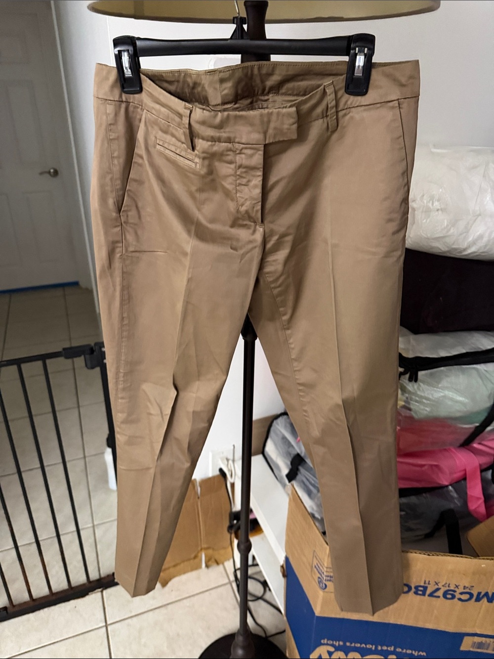 Dondup women’s Tan Slim Dress Chinos